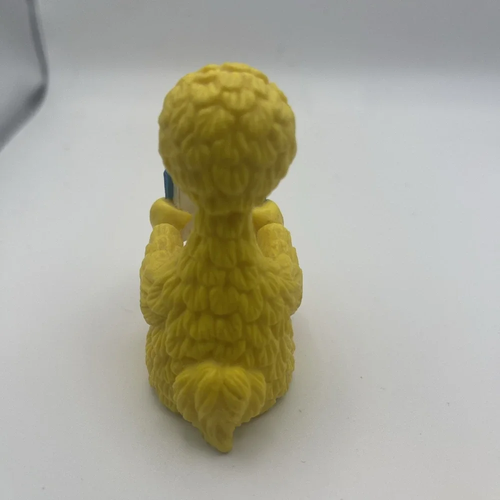 Sesame Street Big Bird Sitting Reading Book PVC Figure Applause Henson Muppet's - Picture 3 of 12